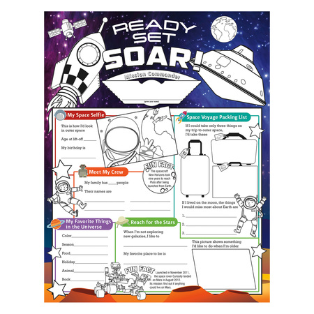 NORTH STAR TEACHER RESOURCES Fill Me In - Ready Set Soar, PK32 NS3093